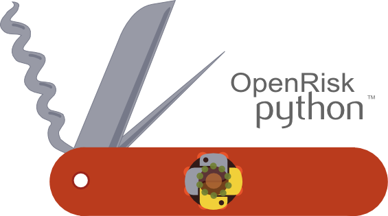 Python is the swiss knife of modern programming languages and a prime candidate to be also the swiss knife for risk modelling