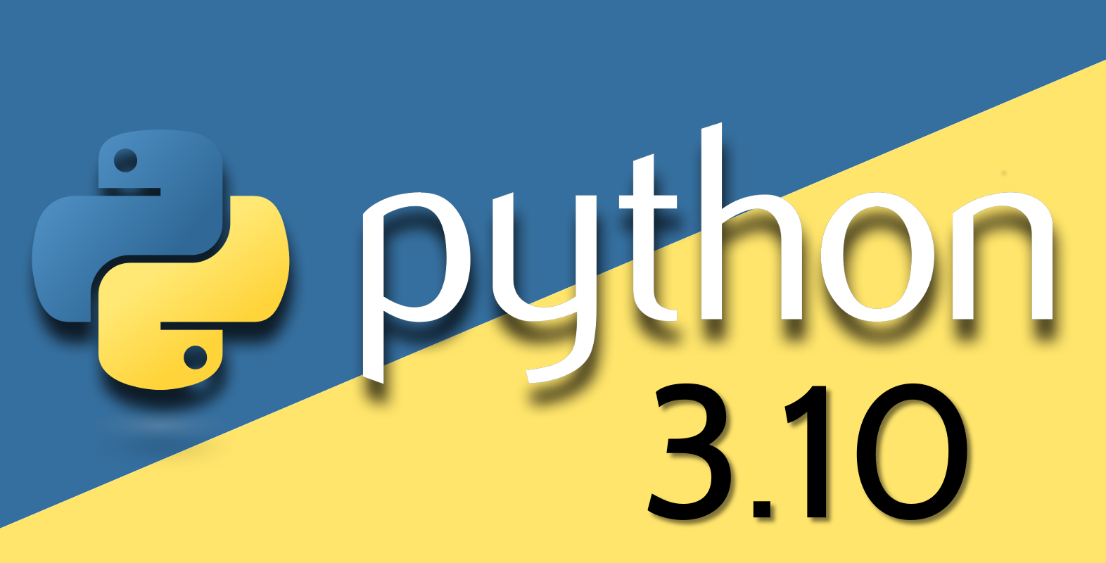 The python logo indicating the 3.10 version