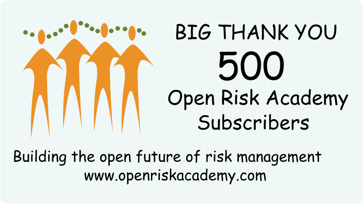 A thank you note on the occassion of 500 members